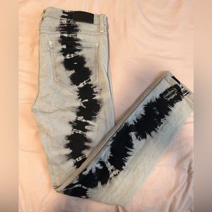 Wildfox Tye Dye Black Jean